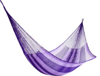 Handmade Hammock, 'Lilac Blossom'