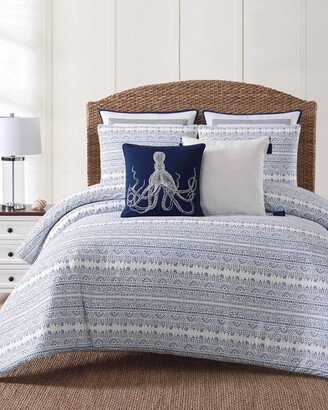 Oceanfront Resort Reef Blue Quilt Set