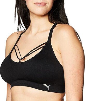 Womens Women's Seamless Sports Bra (Black) Women's Bra