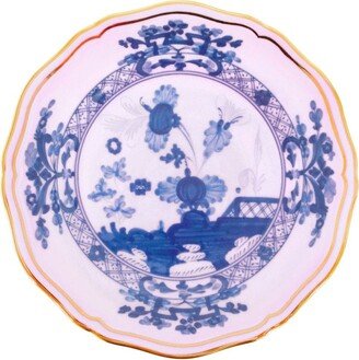 Floral-Print Porcelain Plates (Set Of Two)