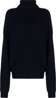 Cabin roll-neck ribbed-knit jumper