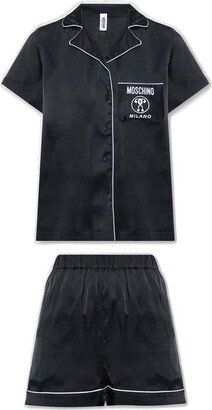 Short-Sleeved Two-Piece Pyjama Set