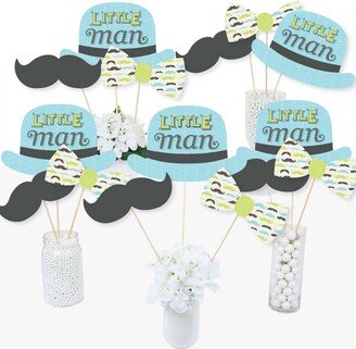 Big Dot Of Happiness Dashing Little Man - Party Centerpiece Sticks - Table Toppers - Set of 15