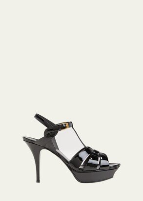 Tribute Patent T-Strap Platform Sandals-AB