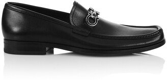 Chris Horse-Bit Leather Loafers