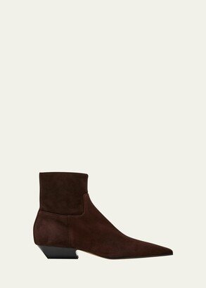 Marfa Suede Ankle Boots