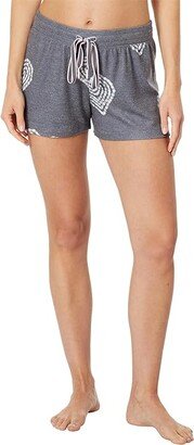 Bless Your Heart PJ Shorts (Heather Charcoal) Women's Pajama