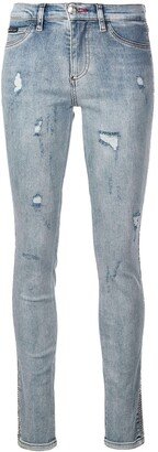 Distressed Skinny Jeans-BM