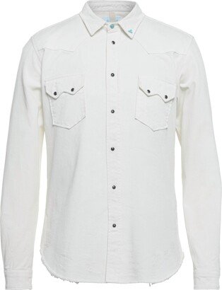 Denim Shirt White