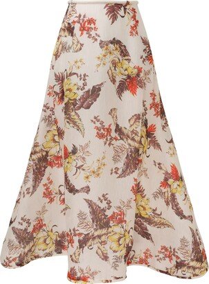 Matchmaker Floral Flare Skirt