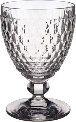 Boston Clear Crystal Goblet Holds 14 oz.