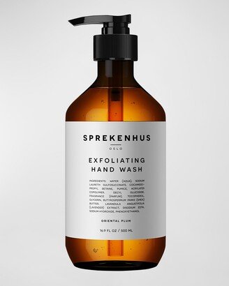 Sprekenhus Oriental Plum Exfoliating Hand Wash, 16.9 oz.