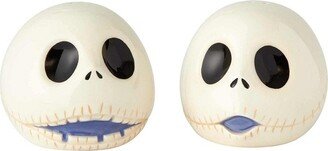 The Nightmare Before Christmas Enesco Nightmare Before Christmas Jack Skellington Head Ceramic Salt & Pepper Shakers