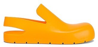 Puddle Slingback Sandals in Tangerine