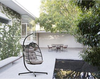 Indoor Outdoor patio Hanging Egg Chair