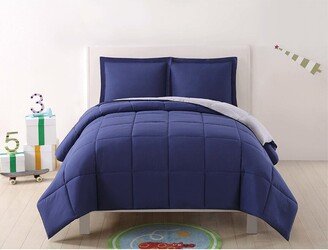 My World Solid And Reversible Comforter Set