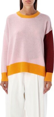 Crewneck Colorblock Sweater