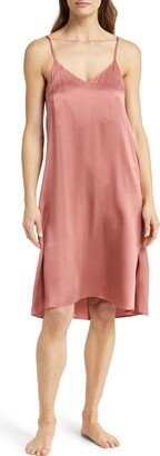 Pure Silk Slip Nightgown-AA