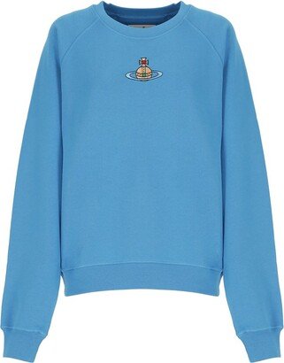 Orb Embroidered Crewneck Sweatshirt-AA