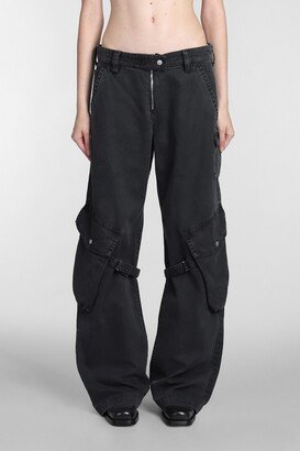 Pants In Black Cotton-AA