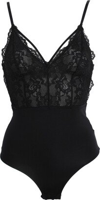 Lingerie Bodysuit Black-BZ