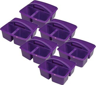 Romanoff Small Utility Caddy, Purple, Pack of 6