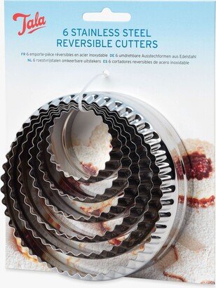 Reversible Stainless Steel Cookie & Pastry Cutters