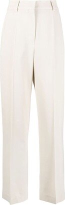 High-Rise Straight-Leg Trousers-AC