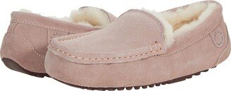 FIRESIDE by Dearfoams Mel Genuine Shearling Moccasin (Dusty Pink) Women's Slippers