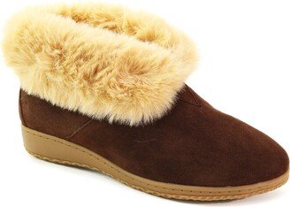 Faux Fur Jello Slipper Bootie