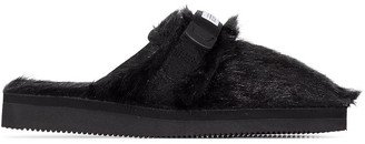 Zavo Zeu faux-fur slippers