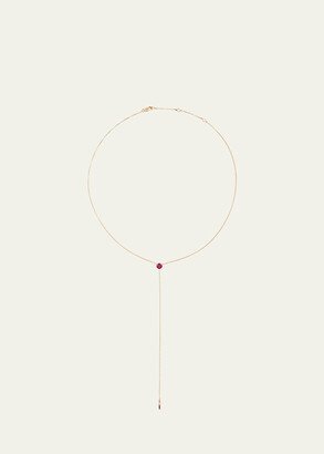 Alice Van Cal The Anima Ruby Necklace in 18K Rose Gold