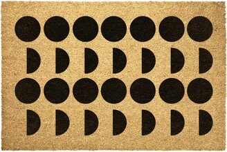 Abstract Midcentury Modern Dots Doormat Outdoor Rug Door Mat Decor Housewarming Summer Winter Christmas House Gift