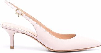 Slingback Pointed-Toe Pumps-AF