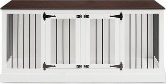 Furniture Winslow Medium Credenza Pet Crate-AA