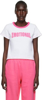 White 'Emotional' Mini T-Shirt