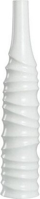 Stylecraft Home Collection StyleCraft Selena Vase Matte Finish on Ceramic, Small