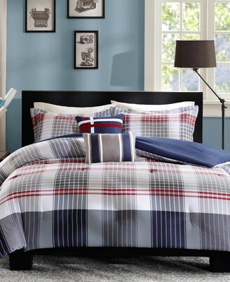 Caleb 4-Pc. Comforter Set, Twin/Twin Xl