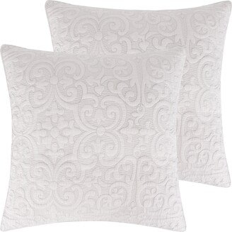 Sherbourne Quilted Stitch 2-Pc. Sham Set, European