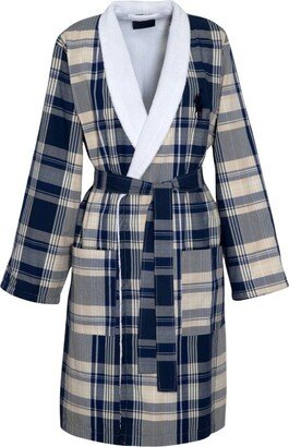 Linden Plaid Robe (Medium)