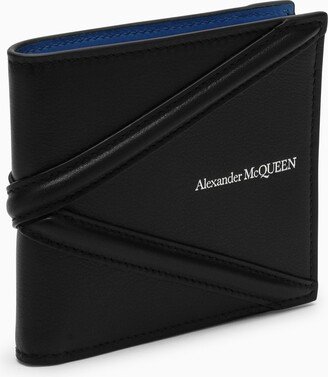 Black leather wallet