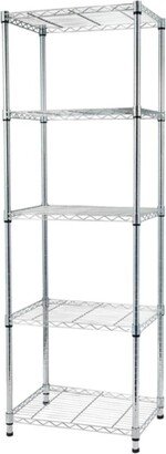 5-Tier Chrome Shelving Unit