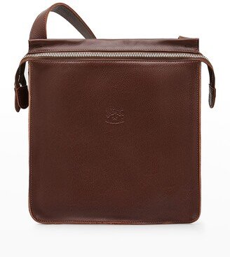 Men's Leather Crossbody Bag