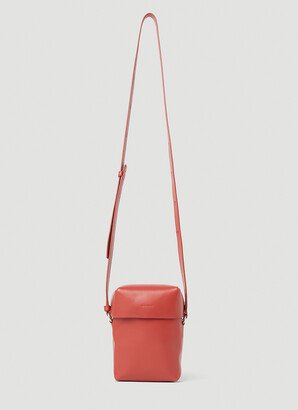 Small Lid Crossbody Bag - Man Crossbody Bags Red One Size