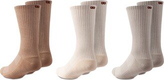 Men's Cushion Crew Socks, Pack of 3