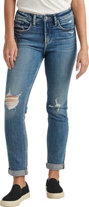 Women's Beau Mid Rise Slim Leg Jeans