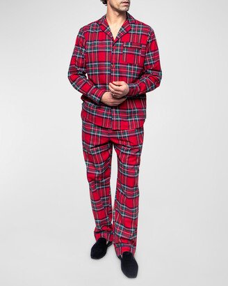 Men's Tartan Plaid Pajama Set