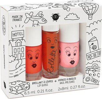 Hotel 3-Piece Nail Polish & Rollette Set