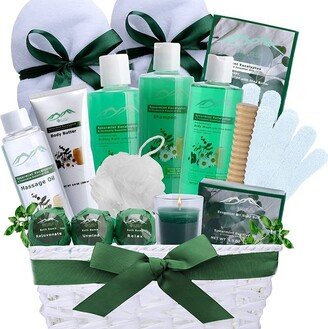 Purelis Spearmint Eucalyptus Bath & Body Spa Gift Basket