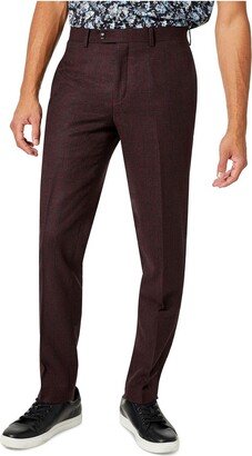 Mens Wool Slim Fit Suit Pants